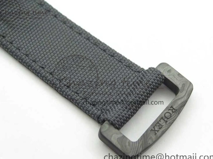0601 Daytona DIW Carbon OMF Best Edition Black White Dial on Black Nylon Strap A OnTrend 2843